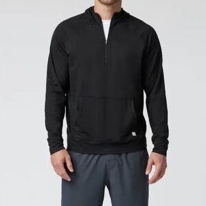 Vuori Men’s Ponto performance 1/4 Zip hoodie S